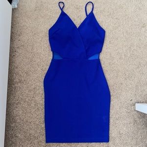 Royal Blue Bodycon Dress